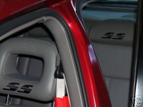 Chevy Chevrolet Impala SS headrest vinyl decals decal sticker