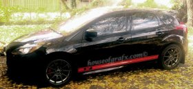 Rocker Stripe Stripes Decal Decals Graphics fit Ford Focus ST
