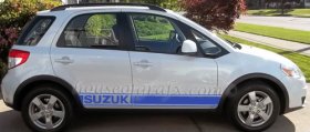 Rocker Stripe Stripes Graphics Decals fit 07-12 Suzuki SX4