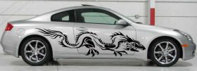 Dragon Dragons car truck side body graphics decal decals D1