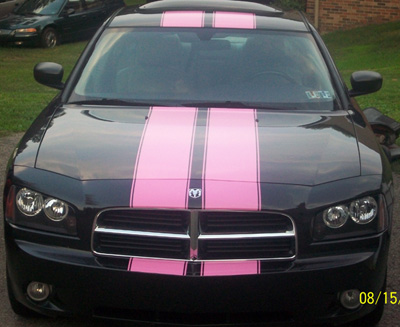 10 Dodge Charger Magnum Rally Racing Stripes Stripe