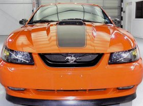 Hood stripe decal kit graphic fits any Mach 1 Ford Mustang