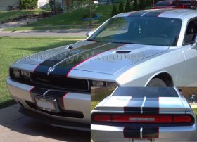 Complete Racing Rally stripes stripe fits ANY Dodge Challenger