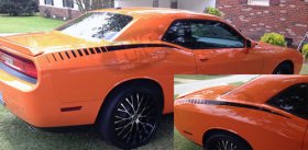 2008+ Dodge Challenger Quarter Panel Stinger Spear Stripe decals