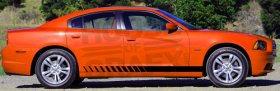 3" Rocker Stripe decals fit any model 2011+ Dodge Charger C