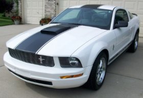 20" Racing rally stripe stripes graphics fit 05-09 Ford Mustang