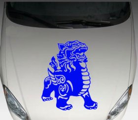 Dragon dragons car truck HOOD decal decals graphic D5