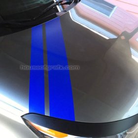 2014-2015 Kia Soul Slanted Hood Accent Stripe Stripes Graphic
