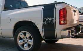 Bedside stripes decals graphics fit any truck even Dodge Ram R/T