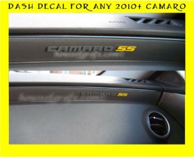 2 Color Dash Decal Graphic fits 2010+ Chevy Camaro RS SS