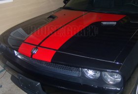 OEM style Hood stripe stripes vinyl decals compatible with any model 2008 2009 2010 2011 2012 2013 2014 Dodge Challenger