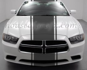 20" Racing Stripe Stripes Graphic Decals fit 2011+ Dodge Charger
