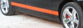 Dodge Charger Avenger rocker panel stripe kit decal decals