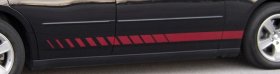 Caliber Charger Avenger strobe style rocker stripe decal decals