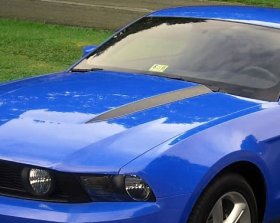 Hood spear spears decal decals graphics fits 10-11 Ford Mustang