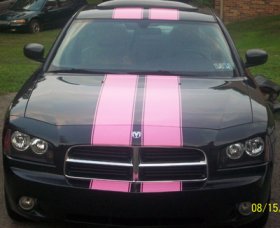 10" Dodge Charger Magnum Rally Racing Stripes Stripe