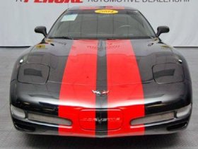 Dual 11" wide plain racing rally stripe stripes decals graphics fit any year Chevrolet Corvette