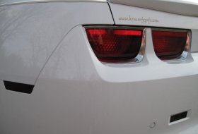 2010+ Chevy Camaro 6 pc smoked marker overlay decal decals set