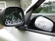 02-05 Dodge Ram 1500 side mirror flame decal decals HEMI