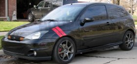 Fender hash grand sport stripe stripes fits any Ford Focus