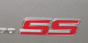 Chevy Chevrolet HHR SS emblem inlay decal decals stickers