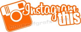 IG Instagram this funny social media decal sticker graphic