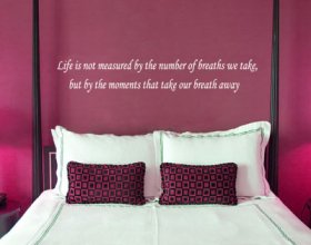 Room wall saying graphic art vinyl lettering decal decals 2