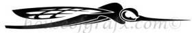 Boat hull restoration decal decals graphics sticker Skeeter logo