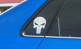 Punisher car or truck skull vinyl decal sticker decals graphic