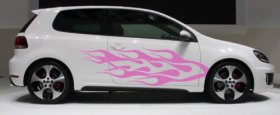 SB9 side body flame flames graphics kit decals decal car truck