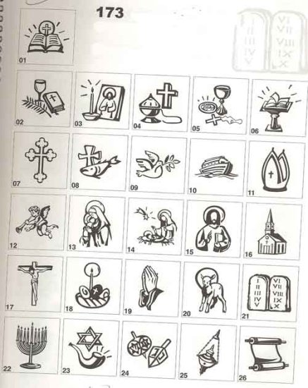 Religion Decals decal sticker Cross bible dradle menorah