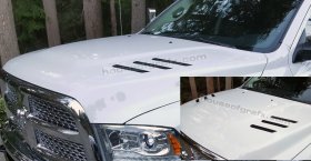 2010-2016 Dodge Ram RAM 2500-5500 HD Hood Louver inserts