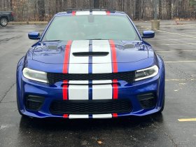 2 color dual 8" Twin vinyl Rally Racing stripe stripes decals fit any model 2009 -2023 Dodge Charger