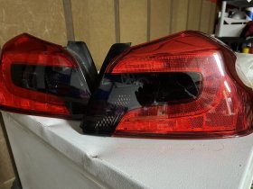 Dark Smoke Smoked Tint Tail Light Reverse Overlay decals Fits 2015 2016 2017 2018 2019 2020 2021 Subaru WRX or STI