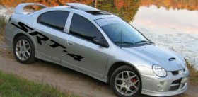 Side body graphics decals decal fits any Dodge Neon SRT-4