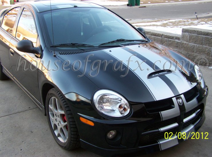20 wide Universal Rally Racing Stripes with pin stripe Decals Vinyl ...