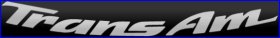 Pontiac TRANS AM curved windshield banner decal graphic