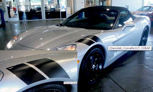 Pair of Pre cut Fender hash stripe stripes graphics decals fit 2005 2006 2007 2008 2009 2010 2011 2012 2013 Chevrolet