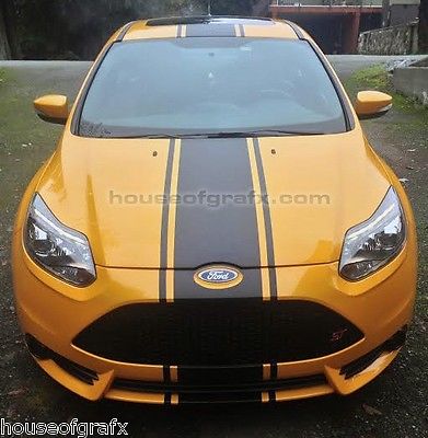 16" Ford Focus ST Fiesta Rally Stripe Stripes Decals Graphics