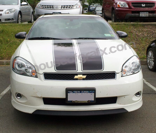 11" Monte Carlo racing rally stripe graphics stripes decals SS