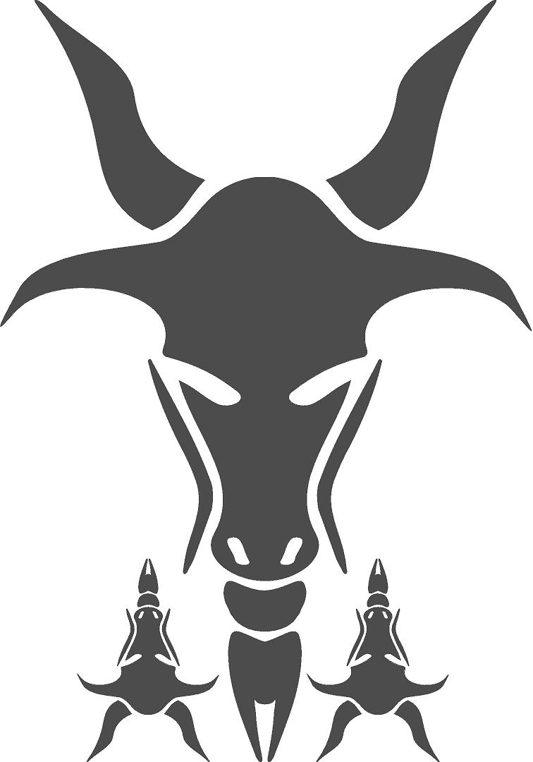 Set of 3 Goat decal decals graphics stickers made to fit any year Pontiac GTO