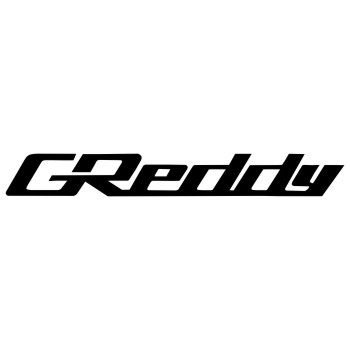 Pair of window graphics decal decals sticker Greddy