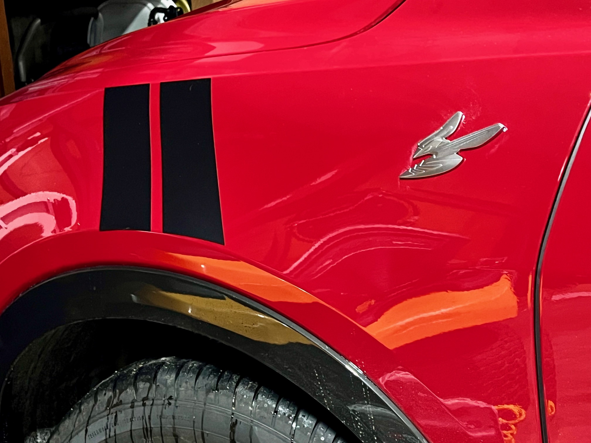 Fender Hash Hashes Stripe Stripes Decals vinyl Graphics compatible with any model 2023 2024 Dodge Hornet GT R/T EAWD Blacktop