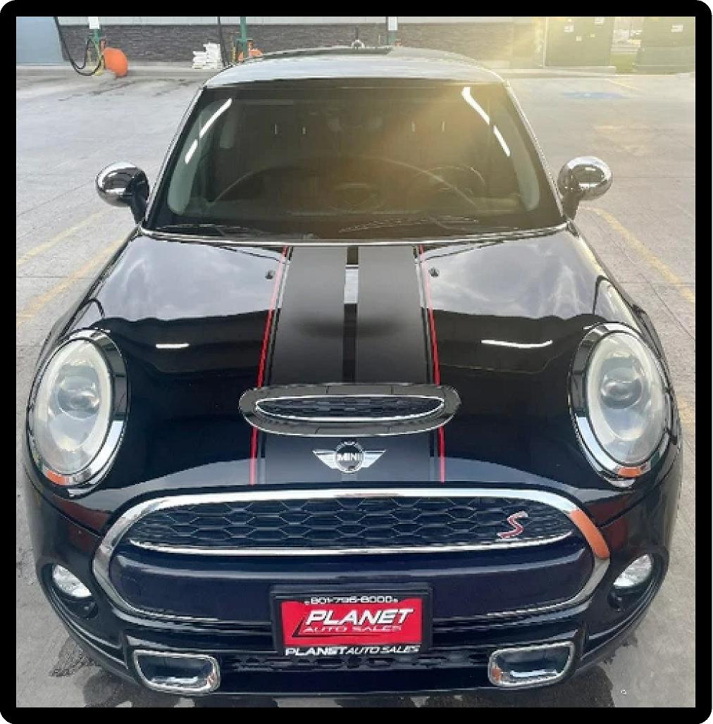 Bonnet Boot Stripes Stripe Countryman Cooper Coupe Carbon Style