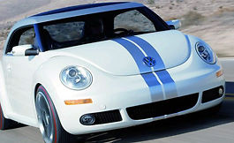5" Plain twin rally stripe stripes Volkswagen Jetta Beetle Golf