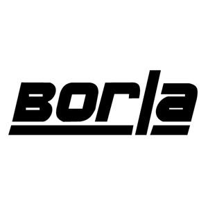 Pair of window graphics decal decals exhaust sticker Borla