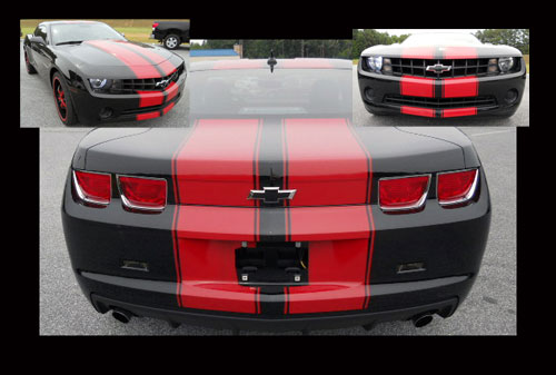 11" Rally stripe stripes graphics fir ALL YR Chevrolet Camaro