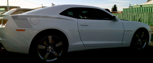 2010+ Chevy Camaro Strobe Gradient Quarter Panel Hockey