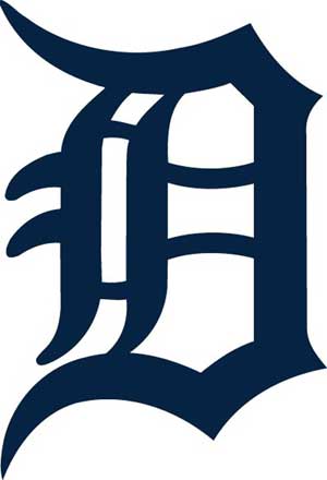 Baseball vinyl decal decals perfect for Detroit Tigers fan