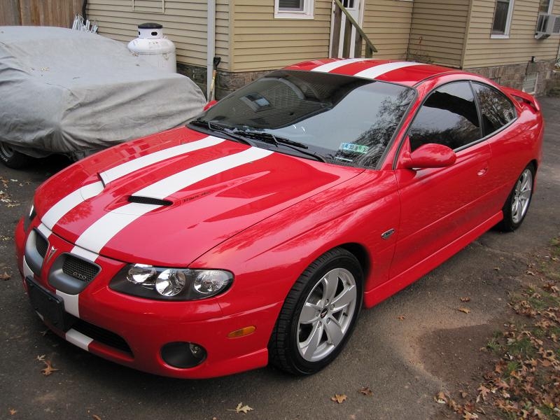 Rally racing stripes decal decals graphics for 05 06 Pontiac GTO